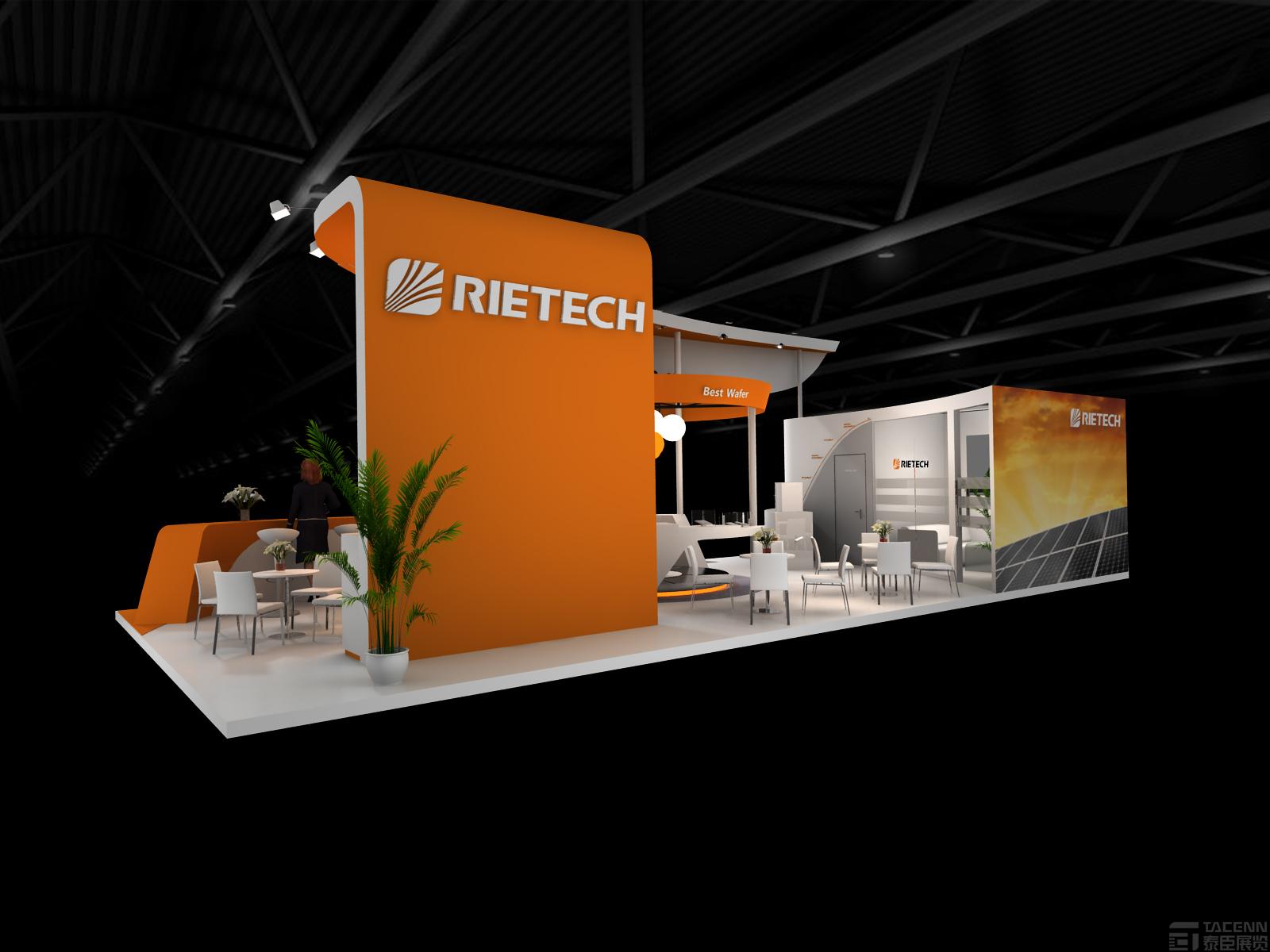 RIETECH榮德太陽能展臺設(shè)計