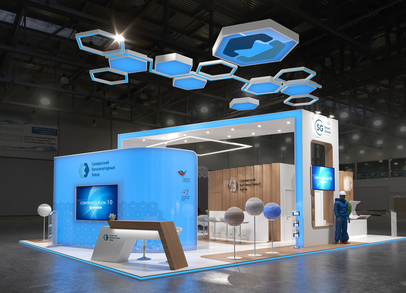 SG展臺設(shè)計搭建